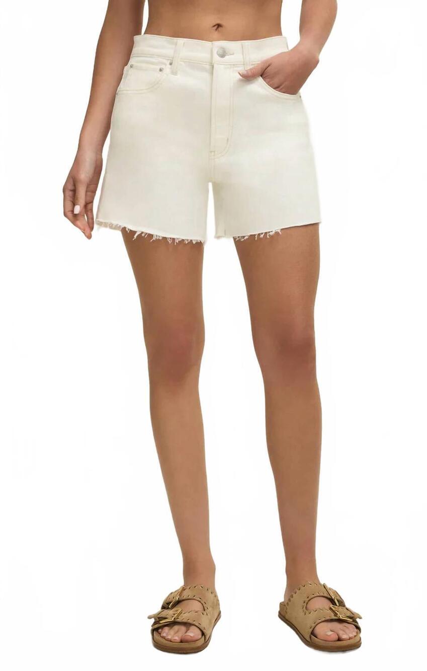 NEW Z SUPPLY jonah mid rise relaxed shorts in cloud